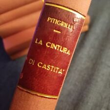 Pitigrilli cintura castità usato  Italia