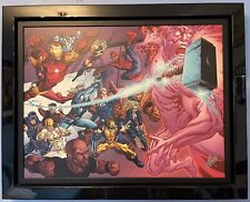 Marvel artwork avengers for sale  KNUTSFORD