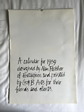 Alan fletcher rare for sale  LEWES