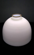 Antique Carr-Lowrey Glass Co. Balt. Md. Milk Glass Behive Lamp Shade 2 1/4" Fit for sale  Shipping to South Africa