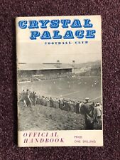 Football brochure crystal for sale  POOLE