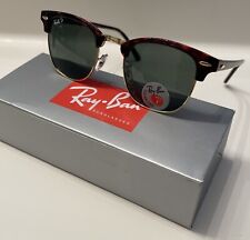 Usado, Gafas de sol Ray-Ban unisex clásicas tortuga clubmaster lentes polarizadas ¡NUEVAS!¡! segunda mano  Embacar hacia Argentina