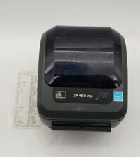 Impressora de Etiquetas Zebra ZP 450 CTP com Adaptador de Energia *LEIA* comprar usado  Enviando para Brazil