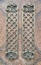 Pair antique brass for sale  WAKEFIELD