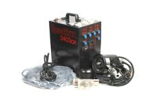 Used, 2403CX SPEEDOTRON POWER SUPPLY PACK BLACK LINE 2400WS W 102A HEAD & 25FT CABLE for sale  Shipping to South Africa