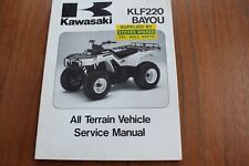 Kawasaki klf220 bayou for sale  HULL
