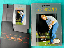 Caja y carro de golf auténticos Jack Nicklaus Greatest 18 hoyos (Nintendo NES 1990) segunda mano  Embacar hacia Argentina