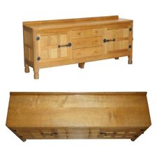 VINTAGE ROBERT MOUSEMAN THOMPSON ENGLISH OAK SIDEBOARD & OLD NEWSPAPER CUTTING for sale  Shipping to South Africa