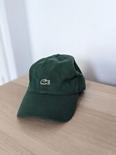 Lacoste cap green for sale  CHESTERFIELD