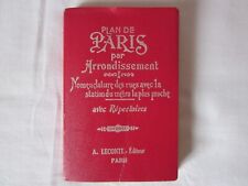 Plan paris arrondissement d'occasion  Brioude