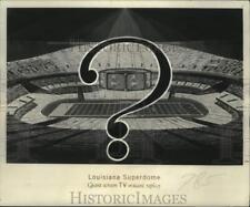 1970 Press Photo Louisiana Super Dome com uma TV de circuito fechado de tela gigante comprar usado  Enviando para Brazil