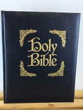 The Word of Life Family Bible World Bible Publishers KJV Antigo Preto Usado comprar usado  Enviando para Brazil