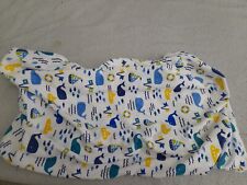 Used, Mothercare Fitted Changing Mat Cover Baby Nursery Case Sheet Blue Washable UK for sale  RUGBY