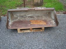 loader bucket for skid loader , tractor quick tach, used for sale  Stewartstown