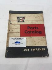 Parts catalog cockshutt for sale  Edinburg