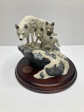 Arctic wolves figurine for sale  Collinsville