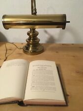 Vintage Brass Piano Lamp Desk Bankers Gooseneck  #B-K for sale  Shipping to South Africa