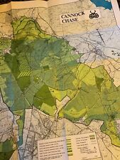 Cannock chase map for sale  WALSALL