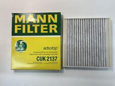 Usado, MANN-FILTER CUK 2137 Filtro interior con carbón activado (NUEVO&EMBALAJE ORIGINAL) segunda mano  Embacar hacia Argentina