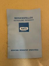 Hatz diesel servicestellen gebraucht kaufen  Beckingen