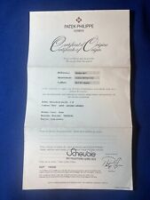 Patek phillipe certificate for sale  Forest Hills