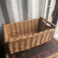 Rattan rectangle basket for sale  MORECAMBE