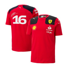 Camiseta Scuderia Ferrari F1 Oficial PUMA Charles Leclerc 2023 Vermelha Frete Grátis Reino Unido comprar usado  Enviando para Brazil
