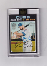 David Bote 2021 Topps Archives automático/autógrafo 08/90 Chicago Cubs segunda mano  Embacar hacia Argentina