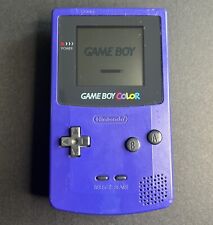 1998 Nintendo Game Boy Color CGB-001-Uva Roxa - OEM TESTADO!!! comprar usado  Enviando para Brazil