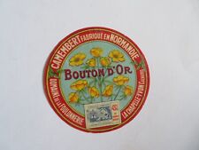 étiquette ancienne fromage d'occasion  Montmorillon