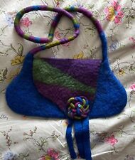 Felt wool handbag for sale  OXFORD