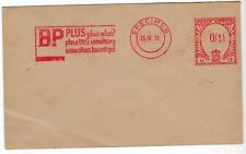 Grã-Bretanha 1933 envelope de espécime de correio medidor vermelho com slogan publicitário da BP, usado comprar usado  Enviando para Brazil