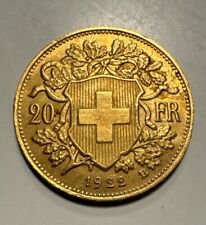 Schweizer franken goldmünze gebraucht kaufen  Durlach