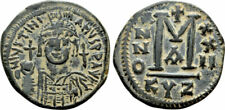 JUSTYNIAN I (527-565). Follis. Cyzicus. Duży +36mm ++ bardzo drobny. na sprzedaż  Wysyłka do Poland