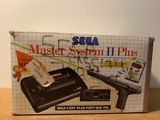 CONSOLE DE JEU SEGA MASTER SYSTEM II PLUS EN BOITE AVEC PHASER comprar usado  Enviando para Brazil