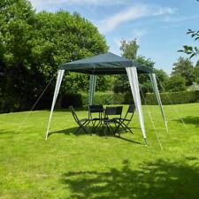 2.4m x 2.4m (8ft x 8ft) Gazebo Party Tent in Green & White for sale  BLACKPOOL