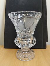 Stunning vase crystal for sale  DUNFERMLINE