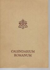 Calendarium romanum editio usato  Italia