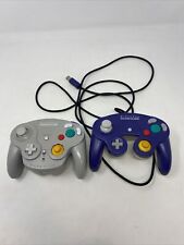2 mandos Nintendo GameCube OEM auténticos originales *LEER* ¡Piezas no funcionan! segunda mano  Embacar hacia Argentina