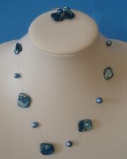Blue freshwater pearls for sale  Naperville