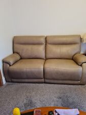 Aosta leather reclining for sale  ACCRINGTON