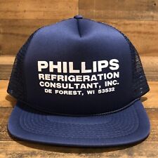 Sombrero de Refrigeración Phillips Snapback Camionero Cap De Forest Wisconsin LEER segunda mano  Embacar hacia Argentina