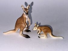 Schleich canguro hembra y bebé Joey vida silvestre retirada Australia segunda mano  Embacar hacia Mexico