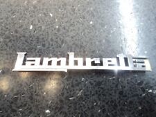 Lambretta legshield badge for sale  ST. IVES