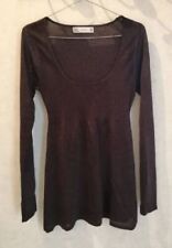 Pull long marron d'occasion  Bourg-de-Thizy