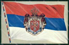Patriottismo bandiera serbia usato  Mortara