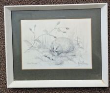 Pencil drawing winter for sale  NEWQUAY
