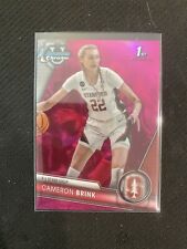 2023-24 CAMERON BRINK BOWMAN CHROME U UNIVERSITY #75 1ST PINK REFRACTOR, used for sale  Shipping to South Africa