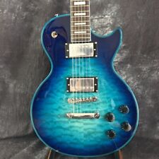 Nova Guitarra Azul Alta Qualidade Estilo LP 6 Cordas Guitarras Elétricas Loja Personalizada comprar usado  Enviando para Brazil