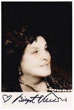 Opera. Soprano. Birgit Nilsson. Signed photo, used for sale  Shipping to South Africa